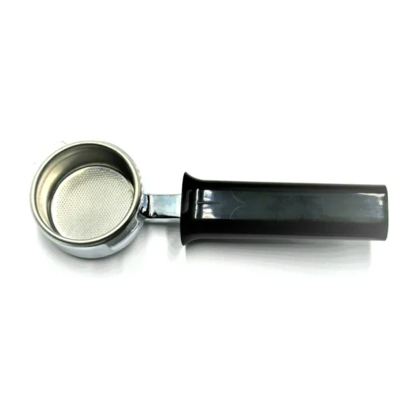 Bottomless Portafilter for Gaggia Classic & Classic Pro, basket close-up