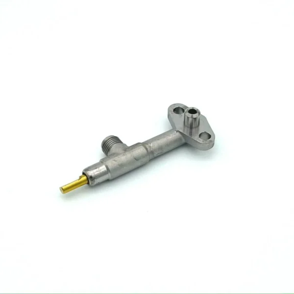 Steam/Hot Water Valve for Gaggia Classic, angled view with flange