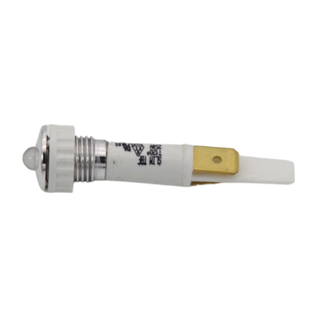 Indicator Light White 230 V, side view