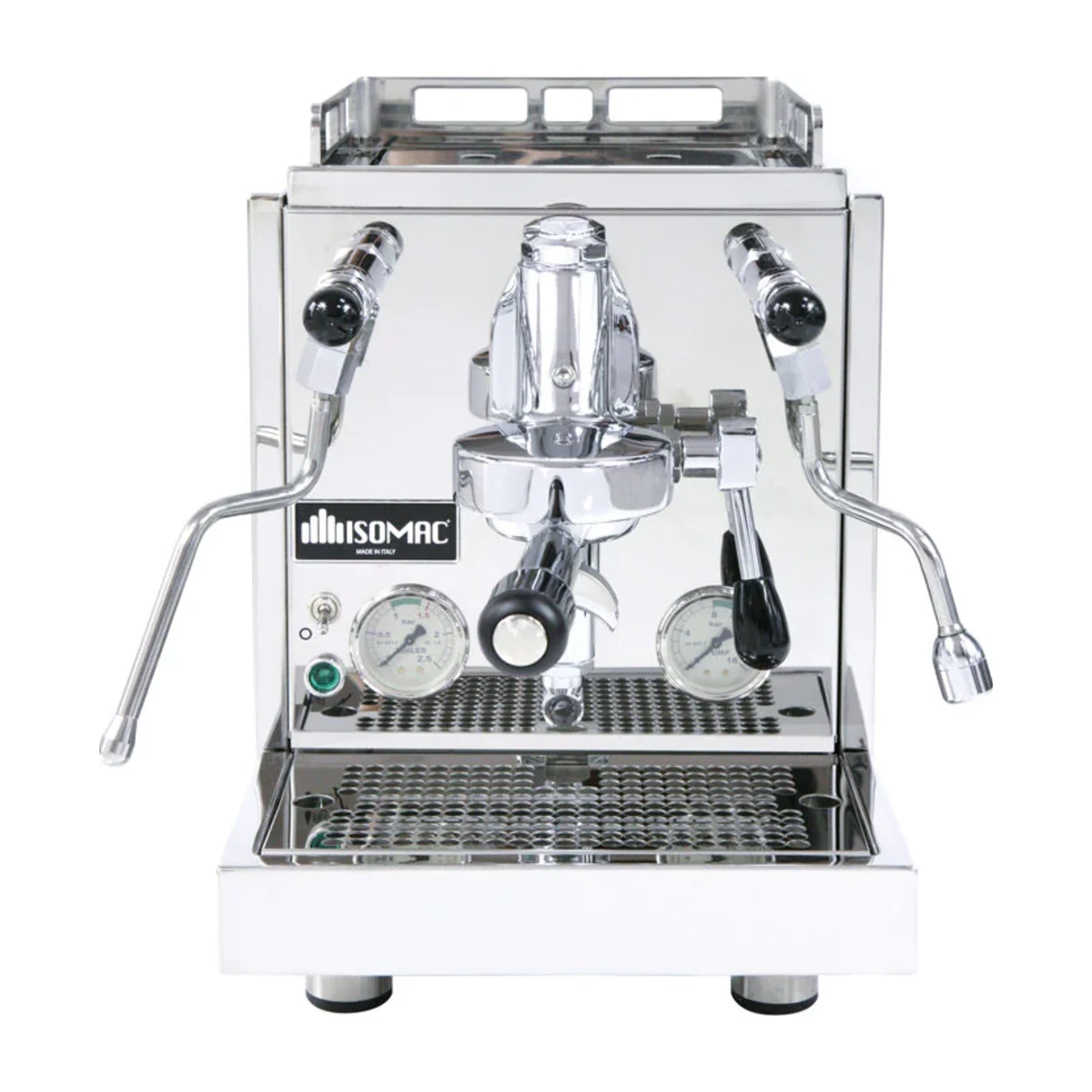 Isomac Pro 6.1, stainless steel, front view