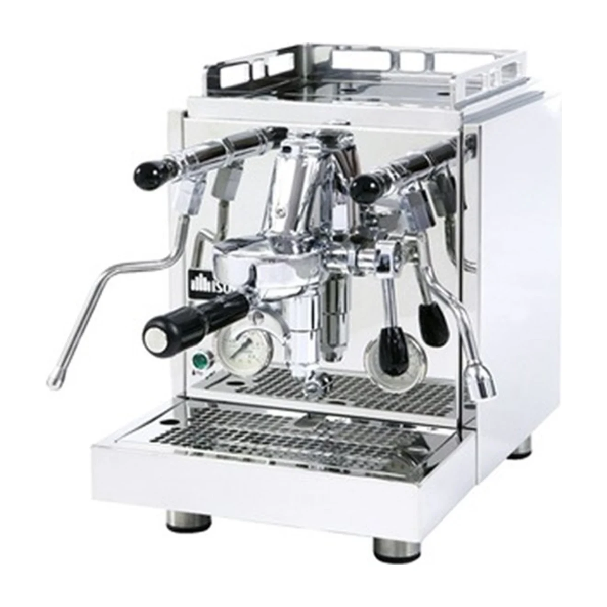 Isomac Pro 6.1, front three-quarter view