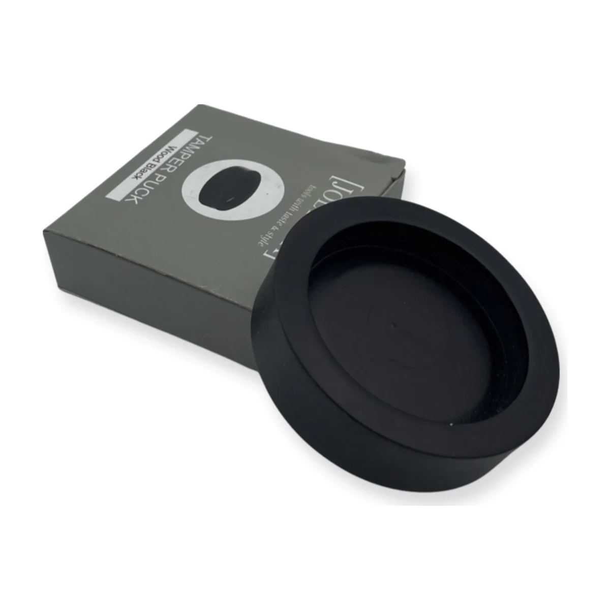 JoeFrex Tamper Stand, puck with box