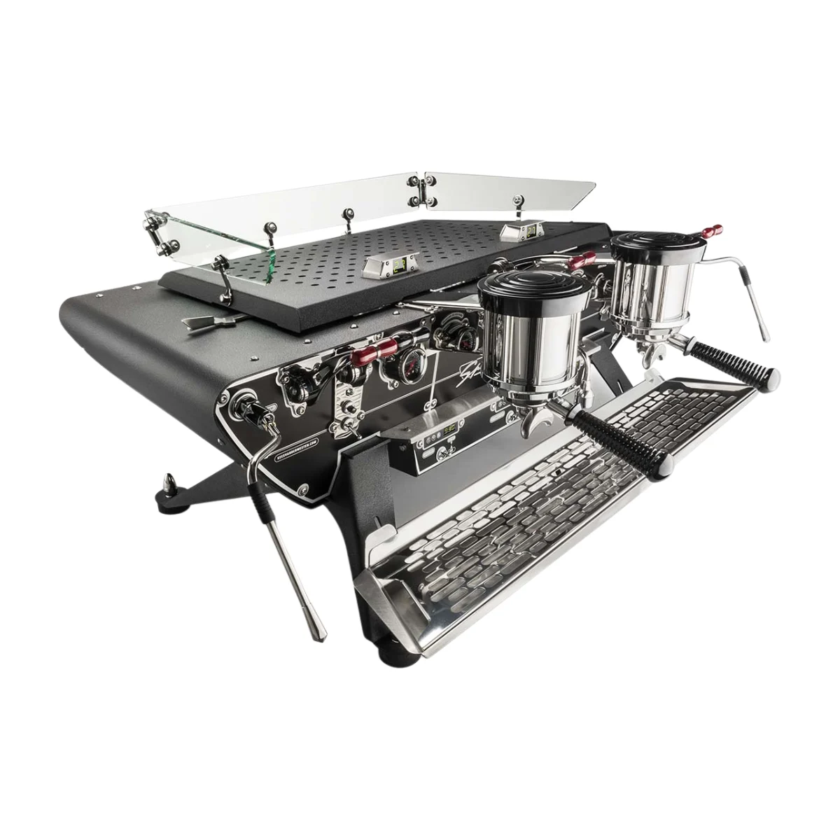 Kees van der Westen Spirit Duette, matte black, three-quarter view