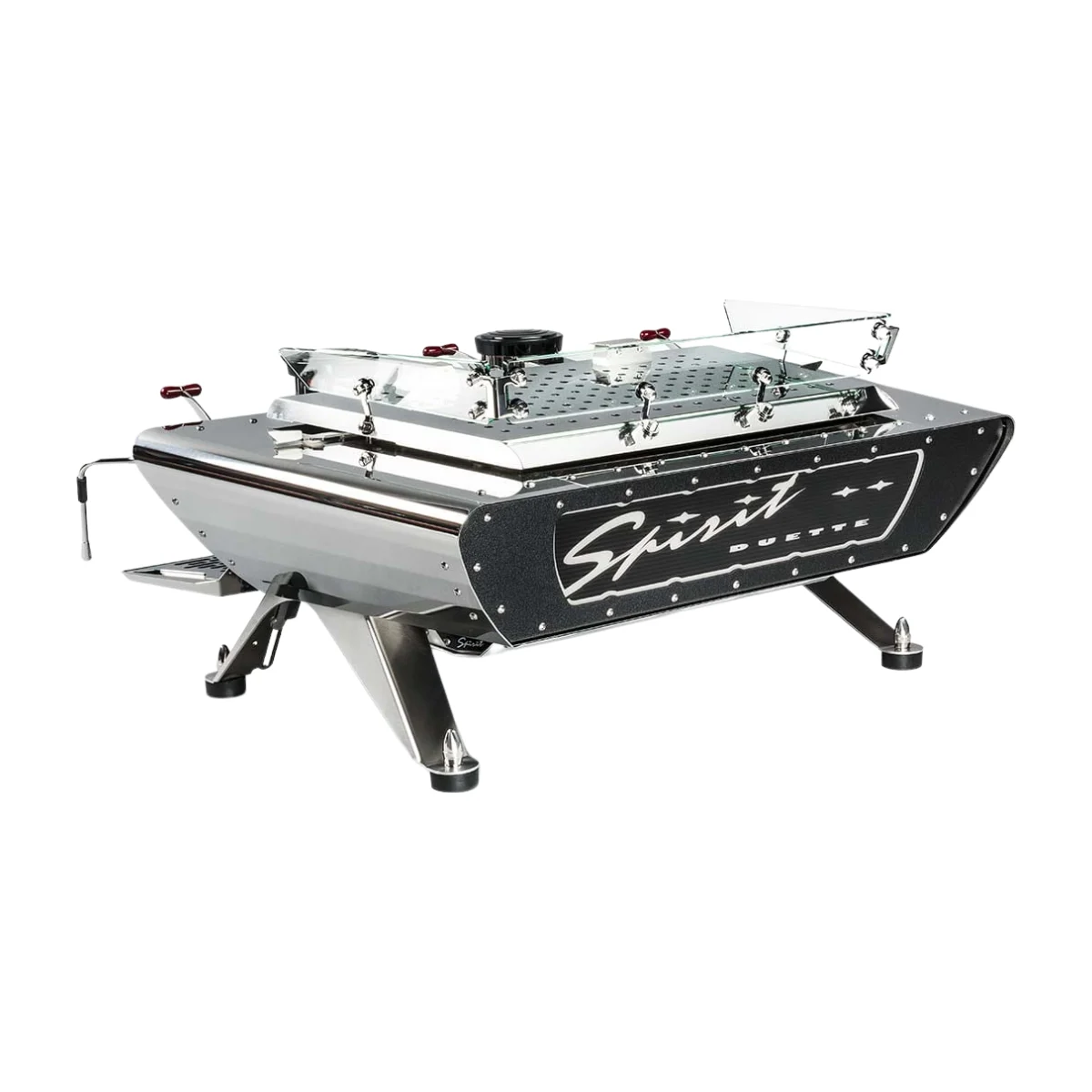 Kees van der Westen Spirit Duette, polished stainless, rear view