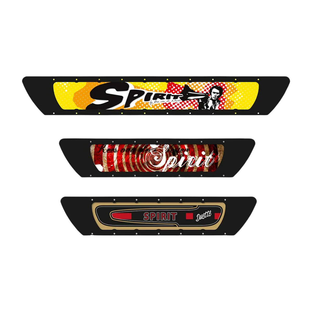 Kees van der Westen Spirit side panel artwork options