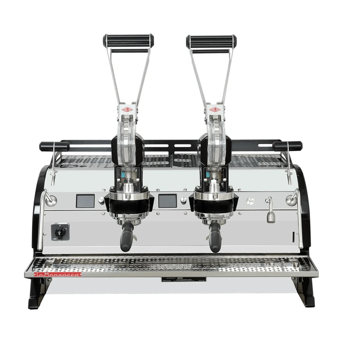 La Marzocco Leva X, 2 groups, straight front view