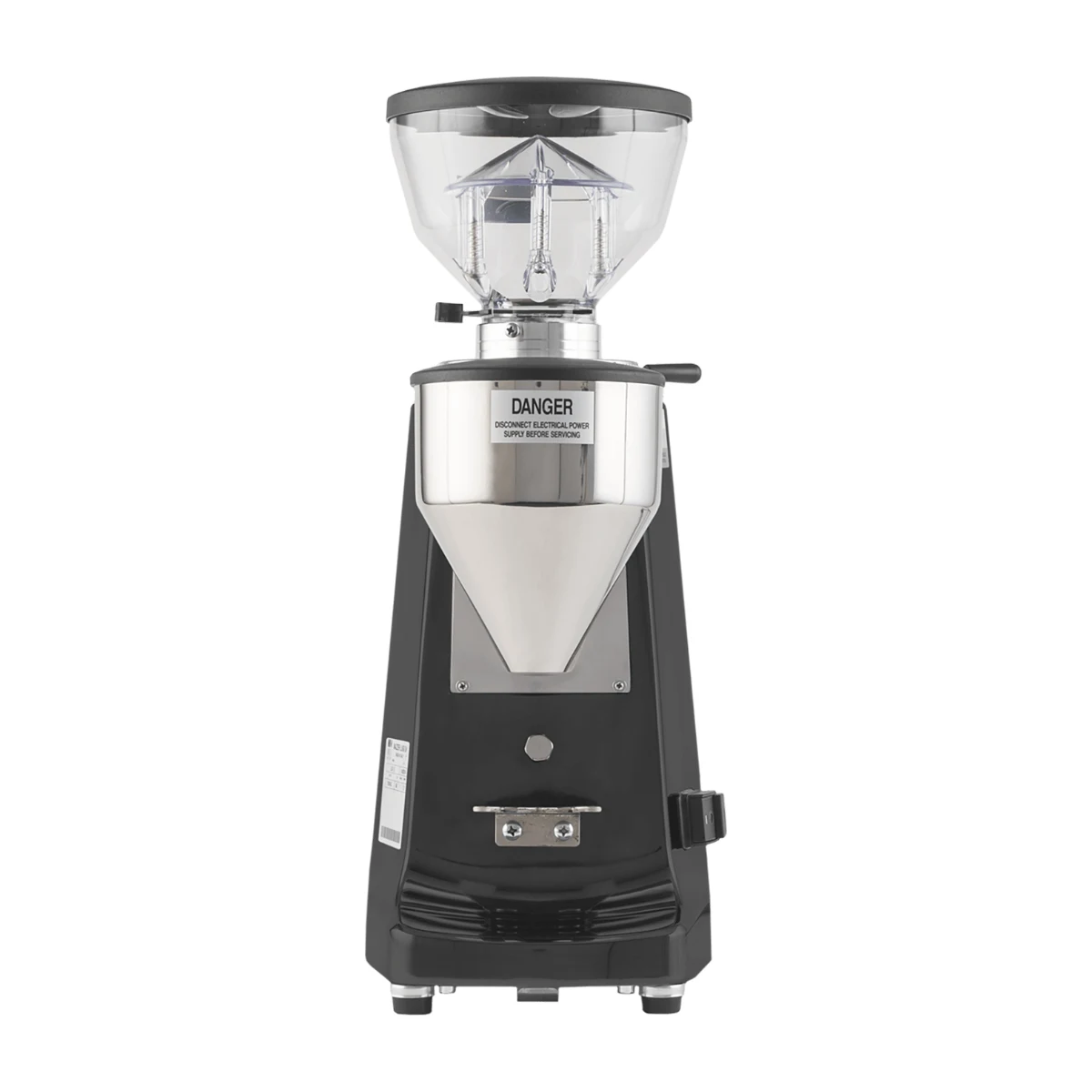 La Marzocco Lux D coffee grinder, black, front view