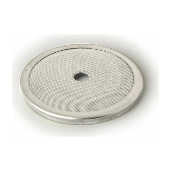 Reinforced Shower Screen 57.5 mm for La Marzocco, mesh face view