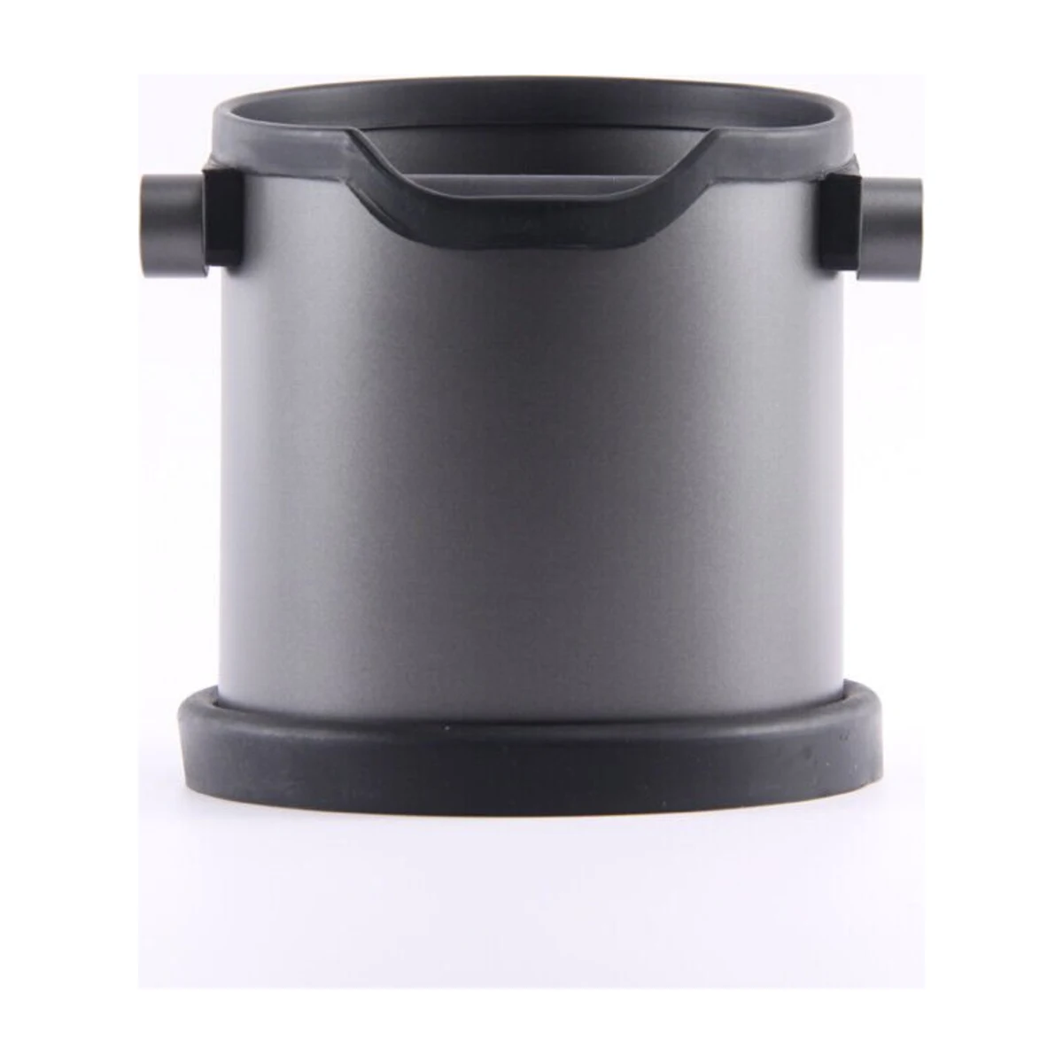 Large Round Coffee Knock Box, front view