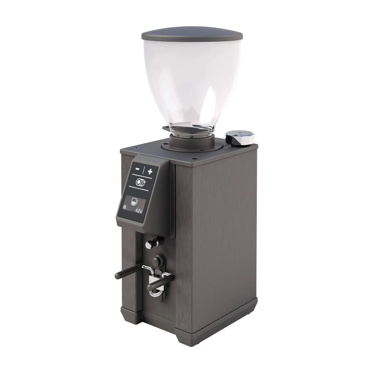 Macap Leo 55 coffee grinder, satin black finish