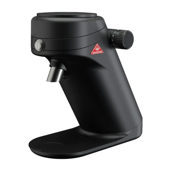 Mahlkönig X64 SD coffee grinder, black, three-quarter view