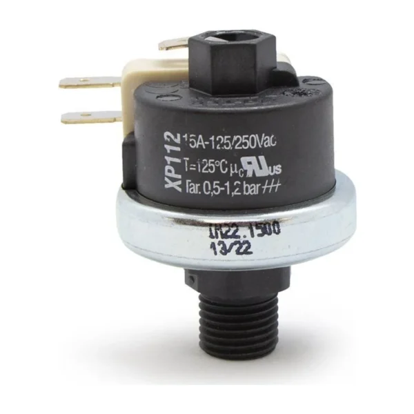 Ma-Ter XP112 Pressurestat 0.5–1.2 bar, XP112 label side
