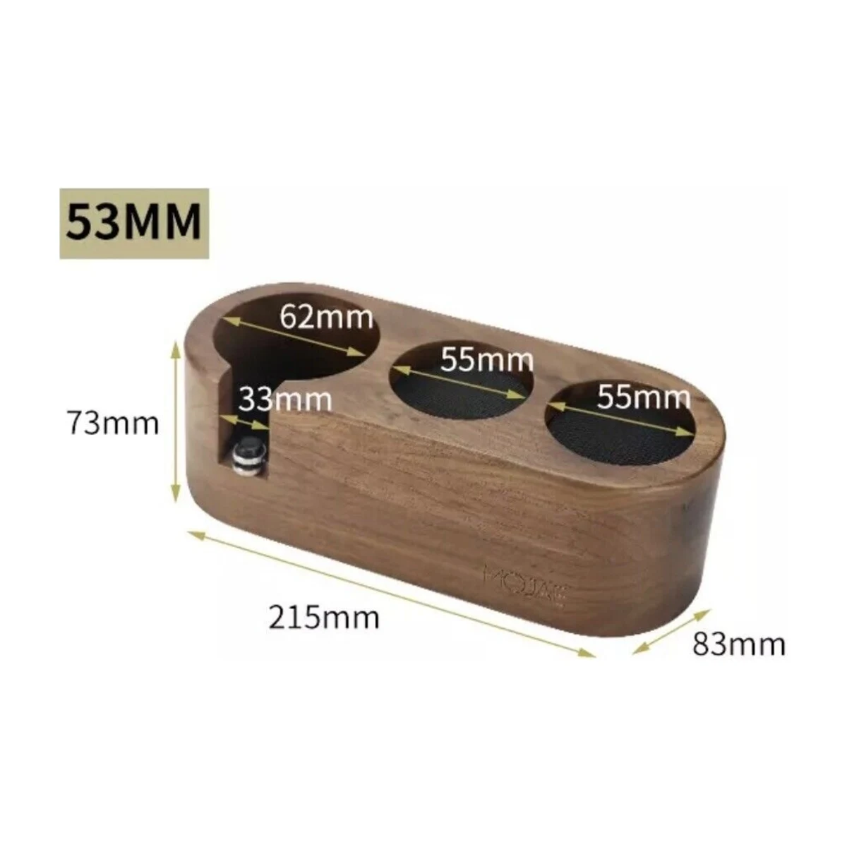 MOJAE 53–54 mm Tamper Station, dimensions