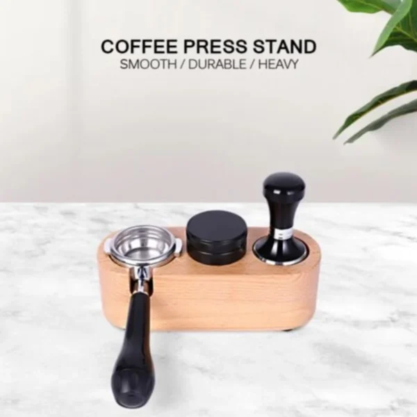 MOJAE 58 mm Tamper Station, beech station with tools (not included)