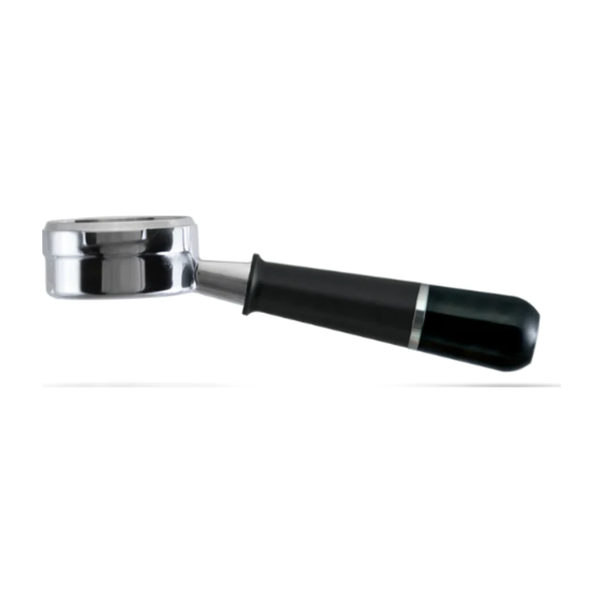 Pesado Naked Portafilter, all black handle, main view
