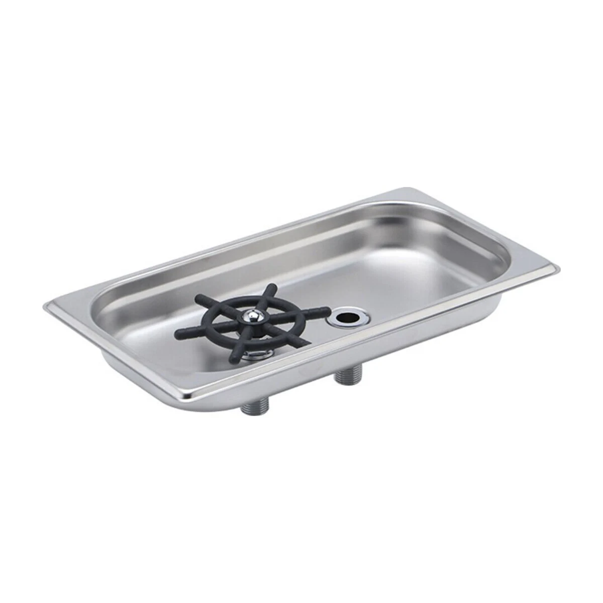 Pitcher Rinser with Drip Tray, tray with grate removed