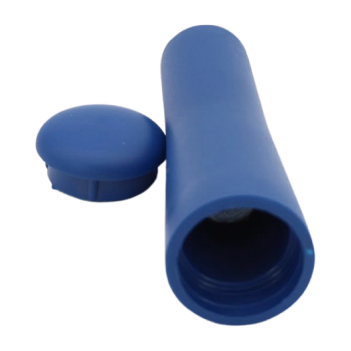 Portafilter Handle M12 Thread, blue handle with end cap