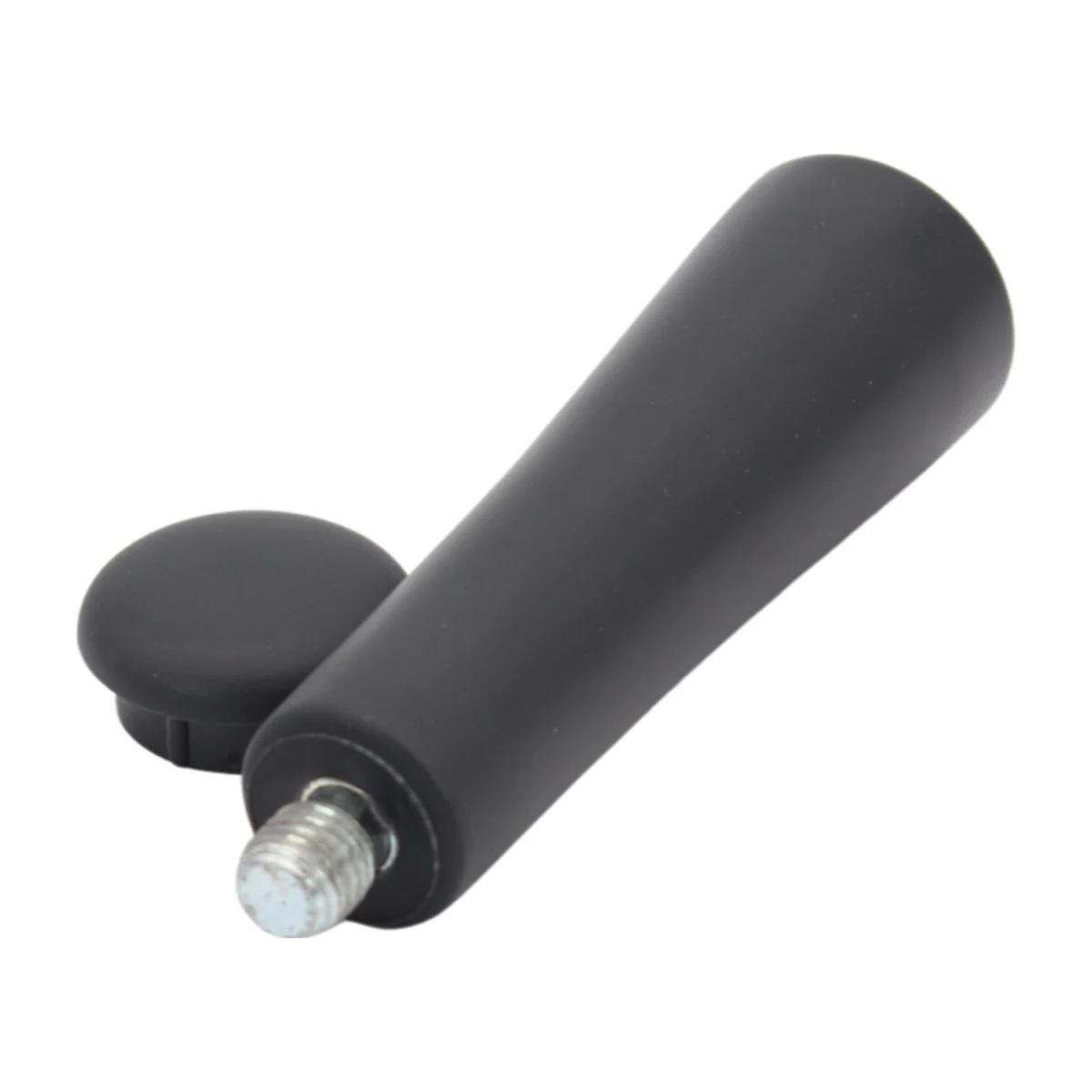 Portafilter Handle M12 Thread, black handle with cap