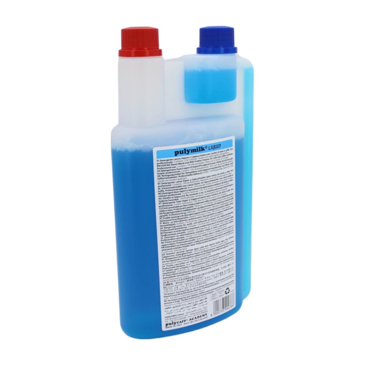 Puly Milk Plus Liquid Milk Frother Cleaner, rear view