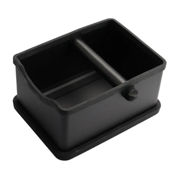 Rectangular Coffee Knock Box, top three-quarter view