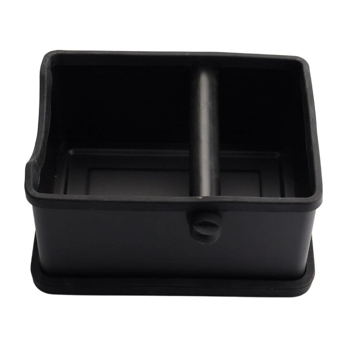 Rectangular Coffee Knock Box, interior view