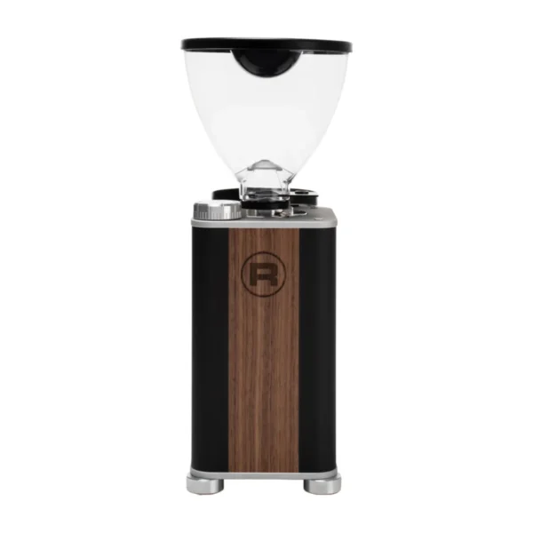 Rocket Giannino coffee grinder, black with timber accents