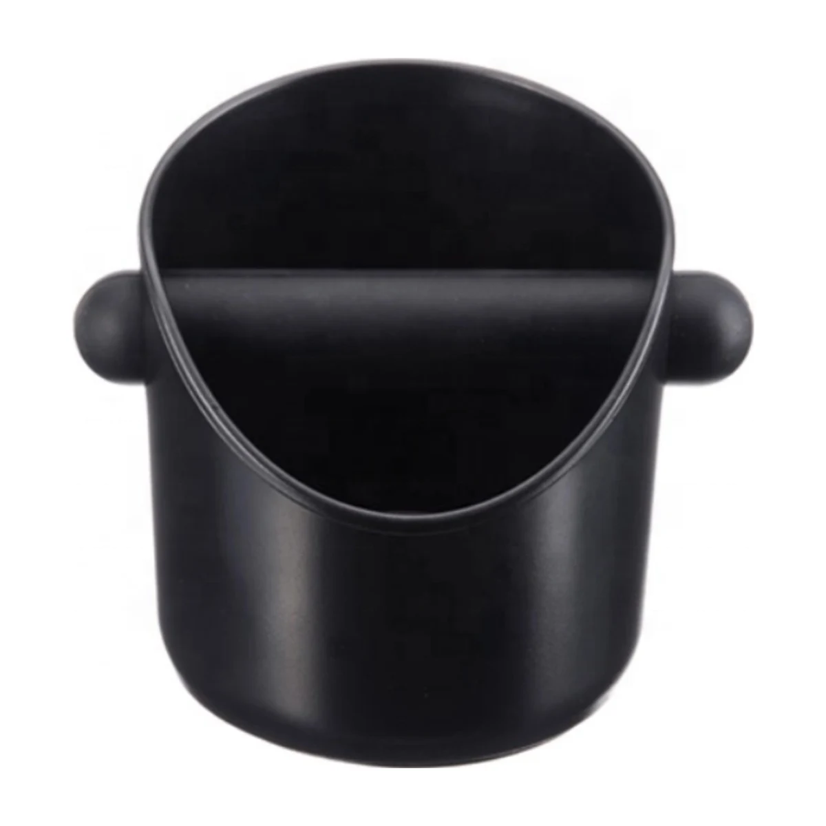 Round Coffee Knock Box, top view