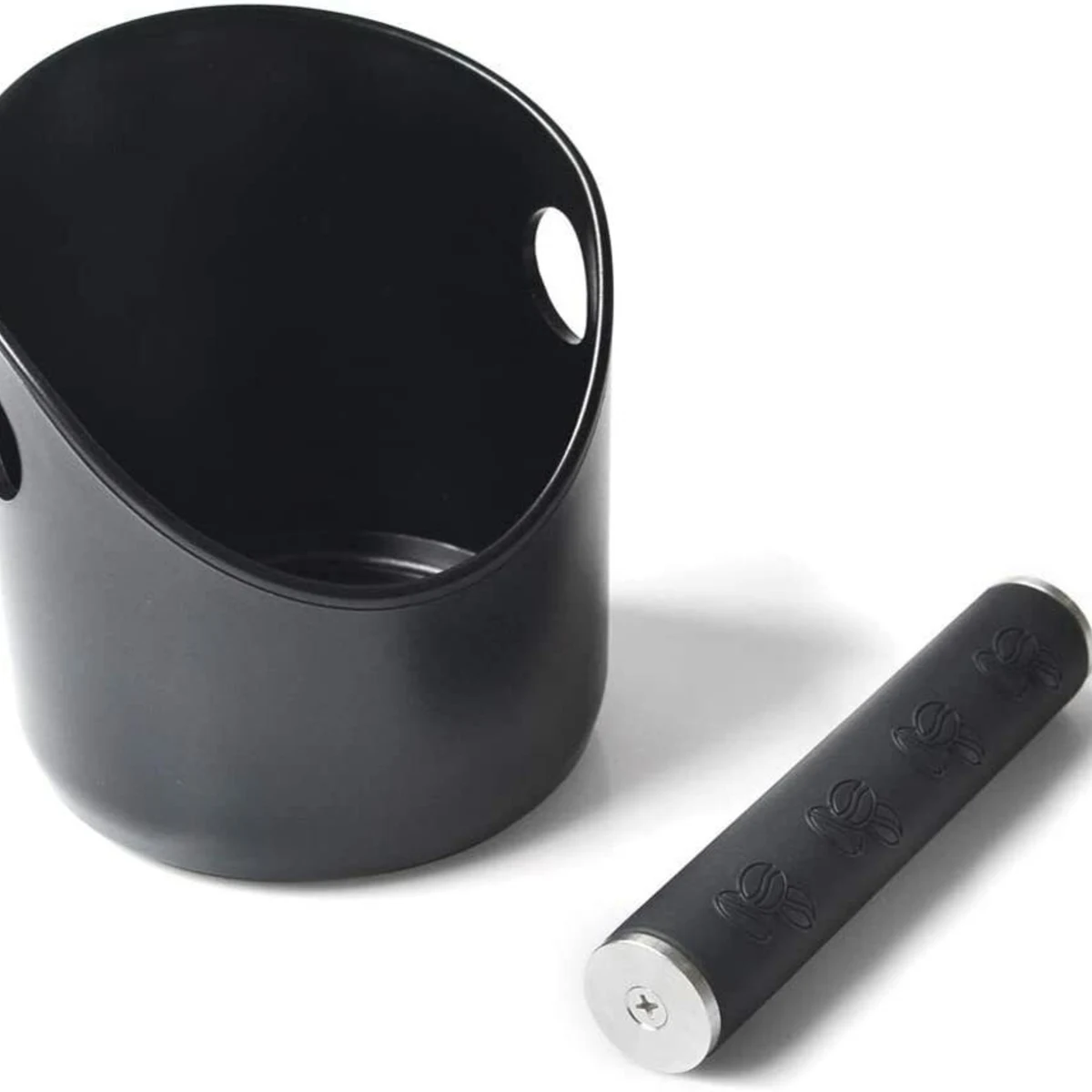 Round Coffee Knock Box, with knock bar removed