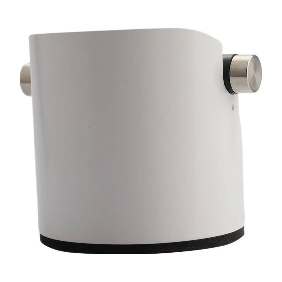 Round Coffee Knock Box, side view
