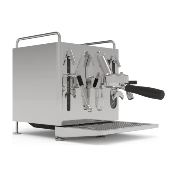 Sanremo Cube, stainless steel, front three-quarter view