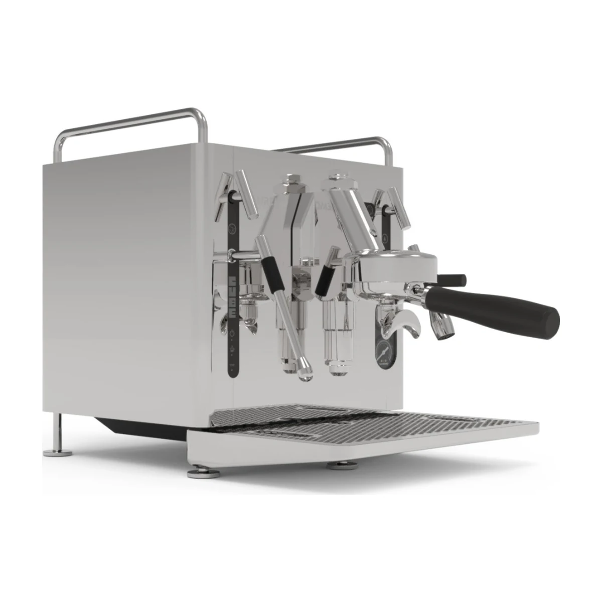 Sanremo Cube, stainless steel, front three-quarter view