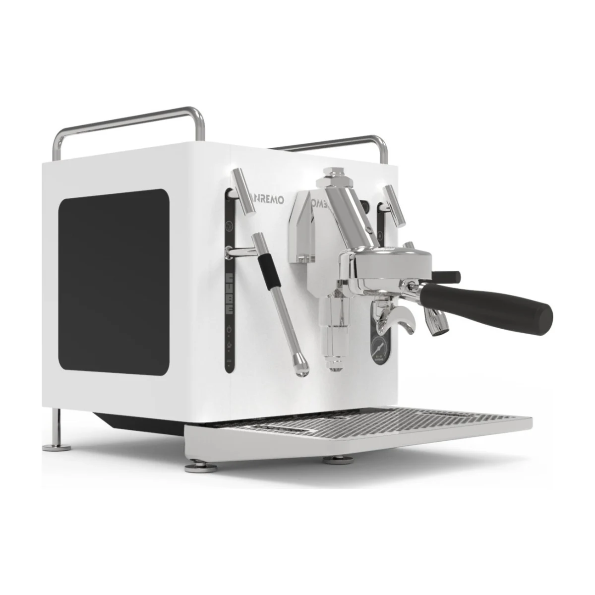 Sanremo Cube, white, front three-quarter view