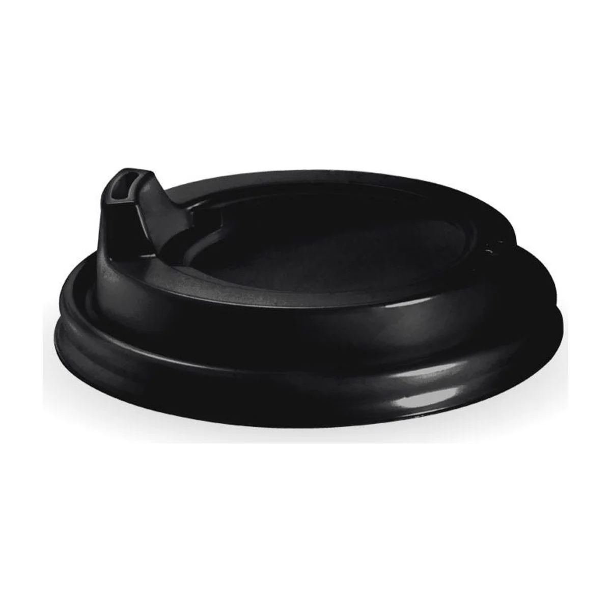 90 mm sip lid, black