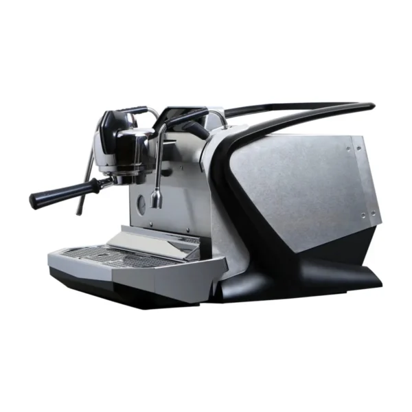 Slayer Steam Single 1 group espresso machine, three-quarter view
