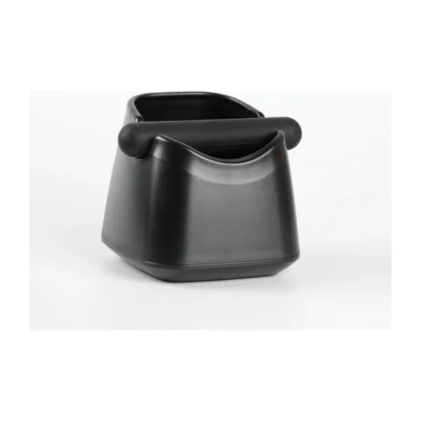 Square-Mouth Coffee Knock Box, front three-quarter view