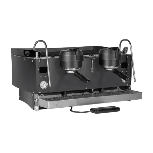 Synesso S200 2 Group, black, front three-quarter view