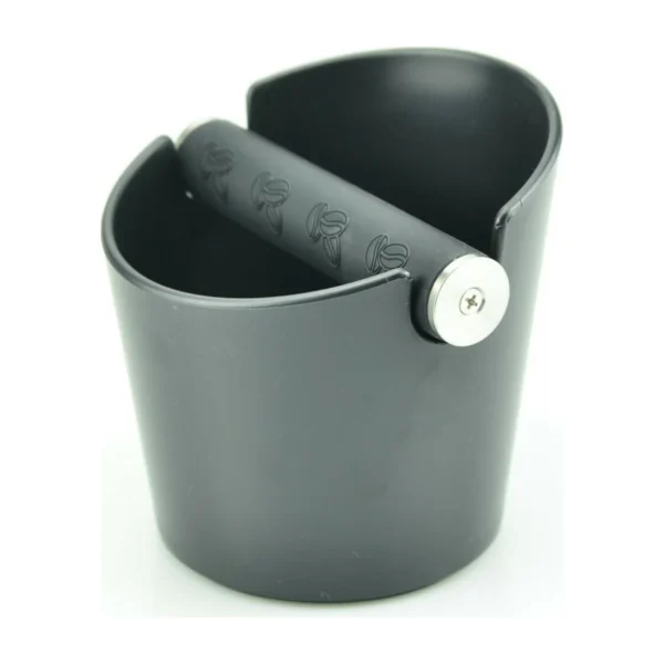 Tapered Coffee Knock Box, front three-quarter view