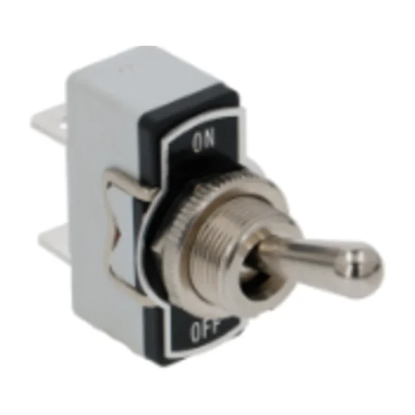 On/Off Toggle Switch 15 A 250 V, front view with ON/OFF plate