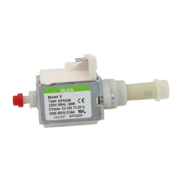 Ulka EP5GW Vibration Pump 48 W 230 V, label side view