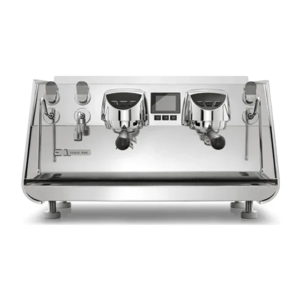 Victoria Arduino Eagle One 2 Group, stainless steel, front view