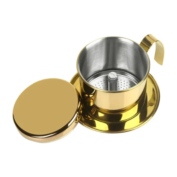 Vietnamese Coffee Filter (Phin), open with lid off