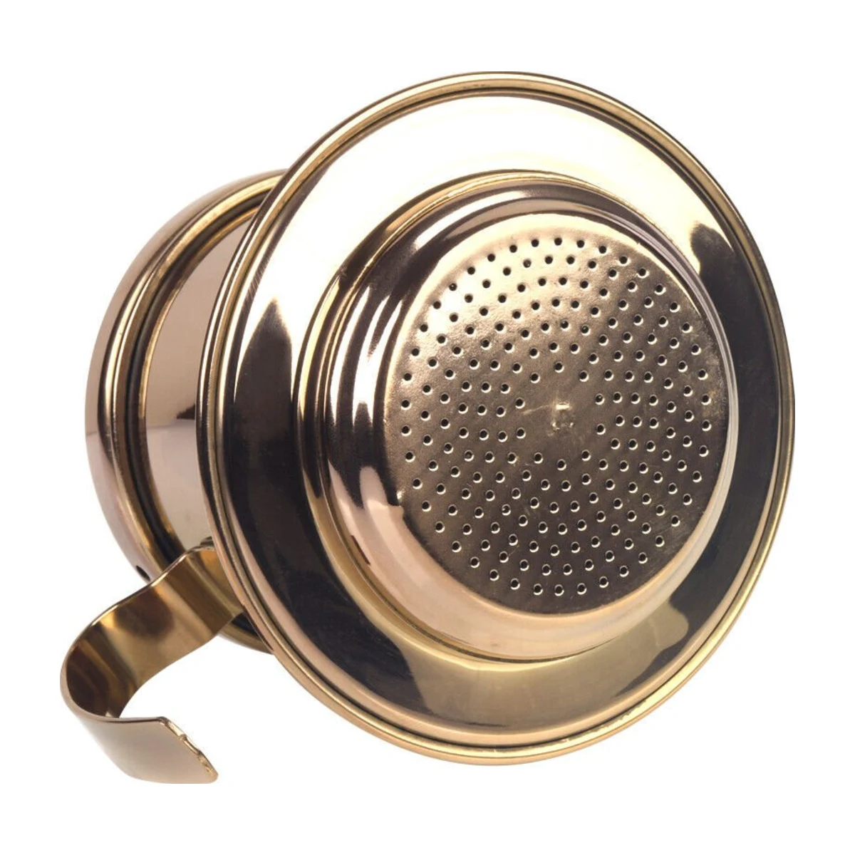 Vietnamese Coffee Filter (Phin), perforated base view