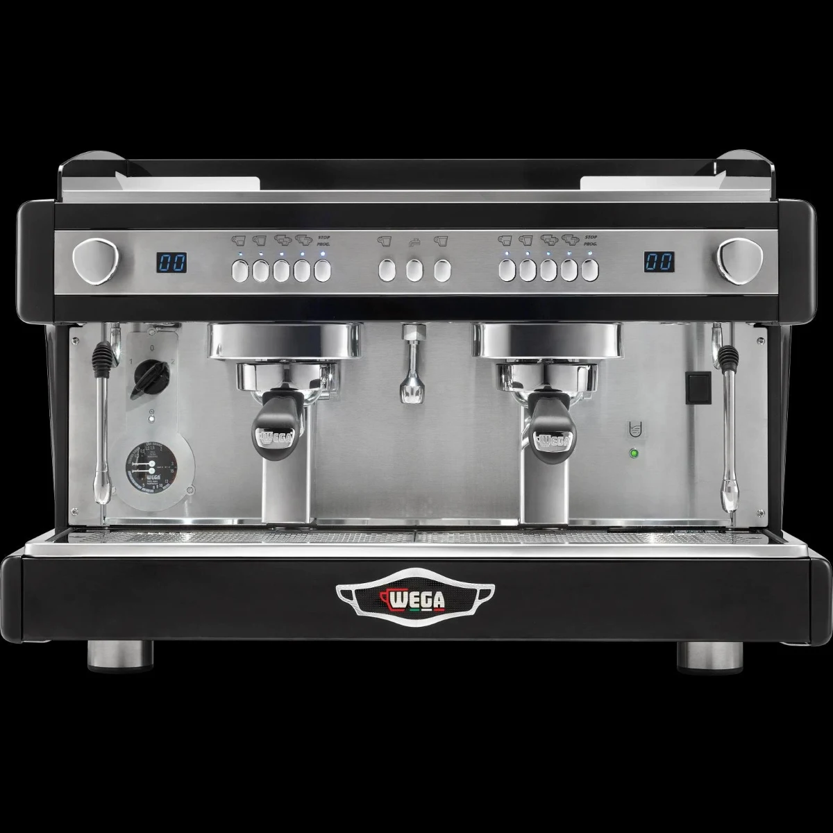 Wega Airy EVD 2 & 3 Group, black 2 group, front view