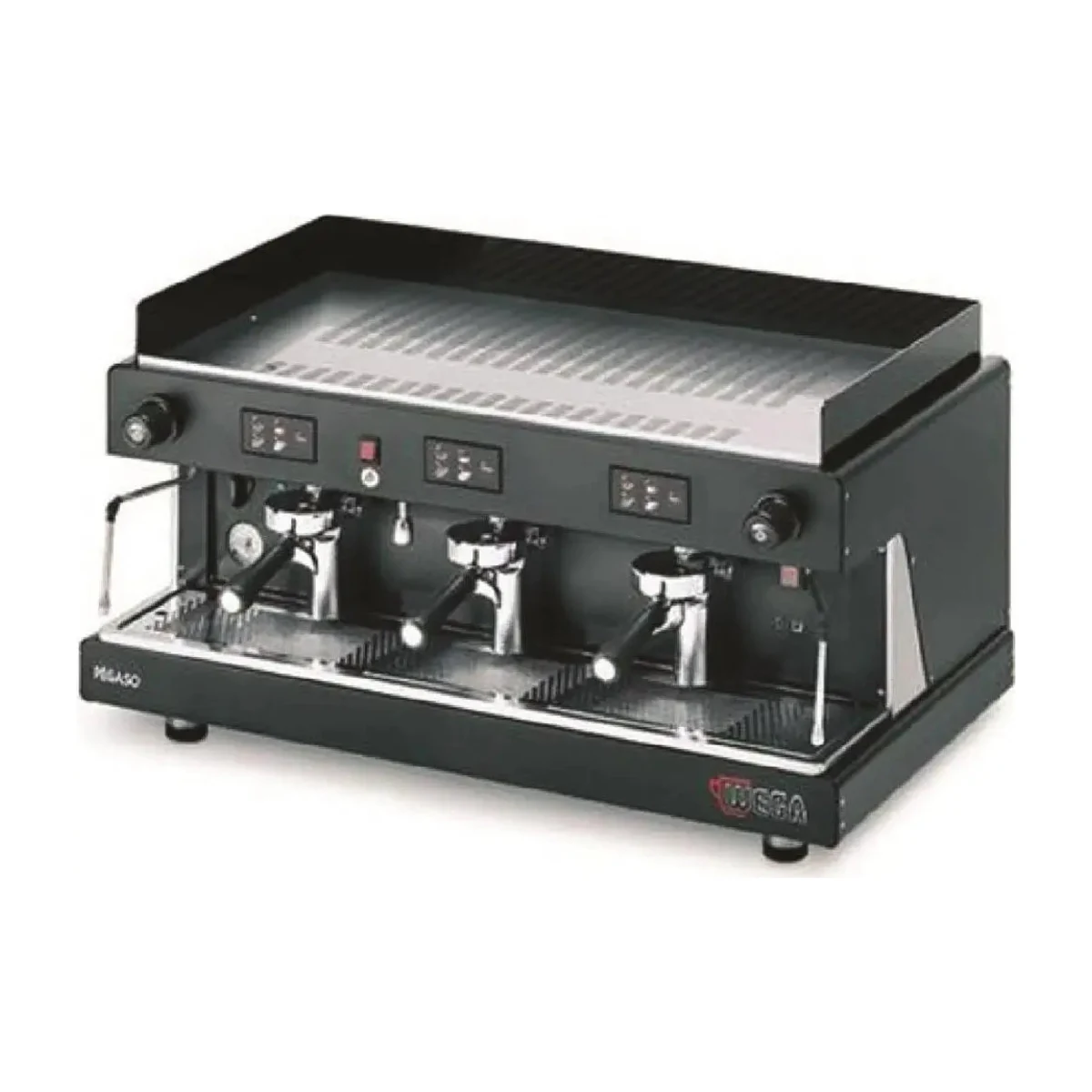 Wega Pegaso EVD 3 Group, black, front three-quarter view