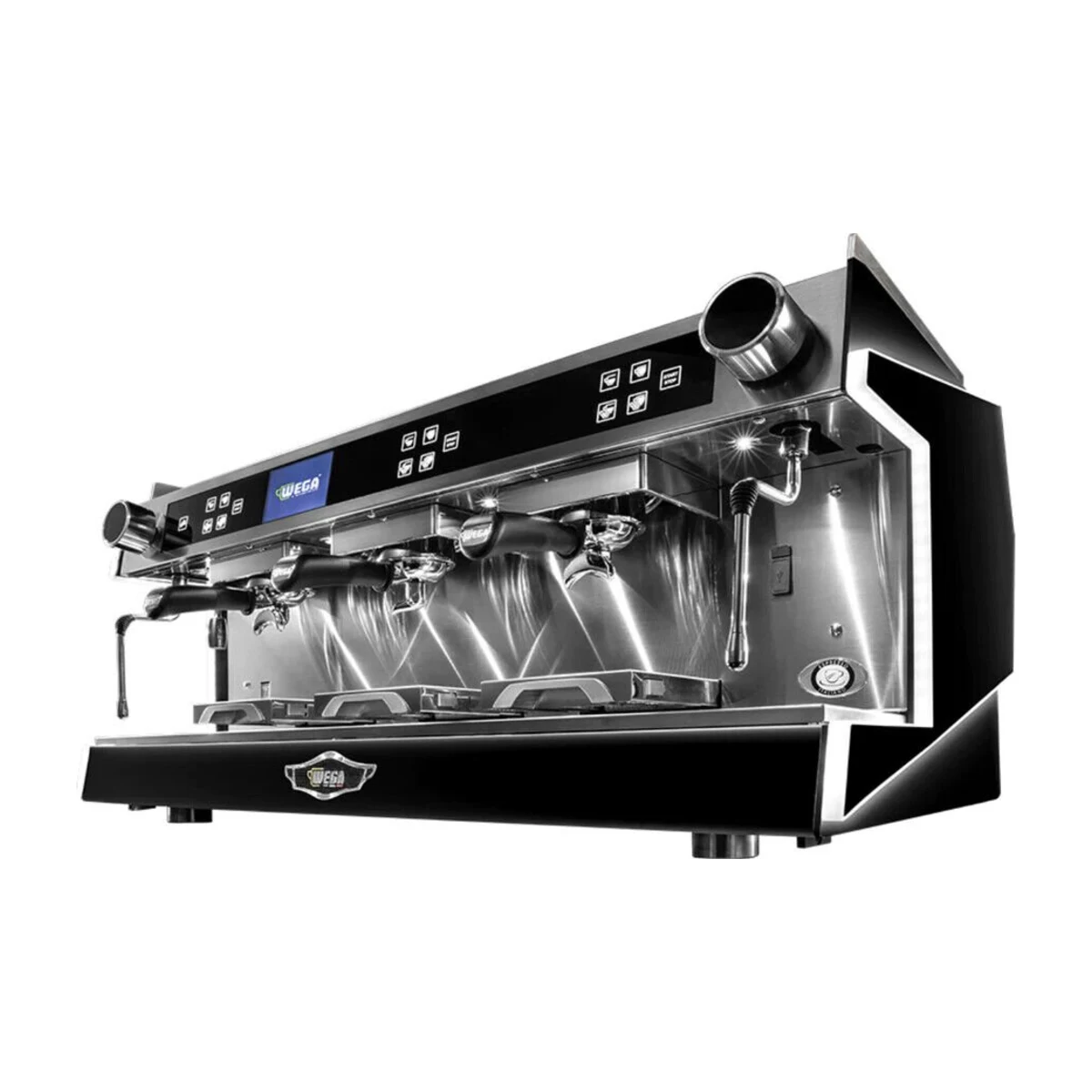 Wega Urban EVD 2 & 3 Group, black, low front three-quarter view