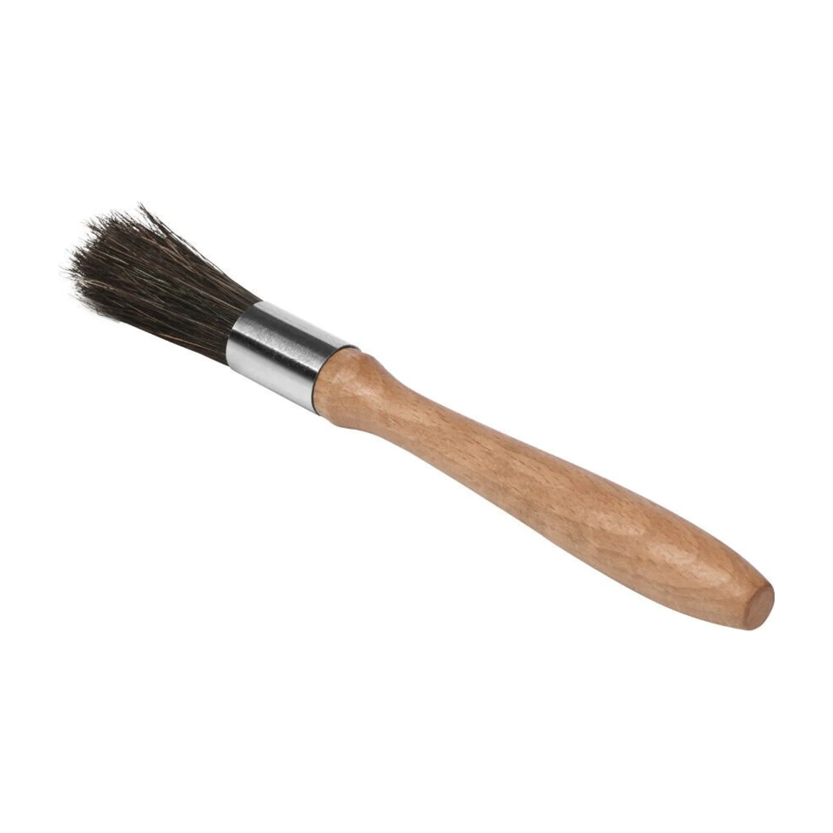 Wooden Coffee Brush, bristle end