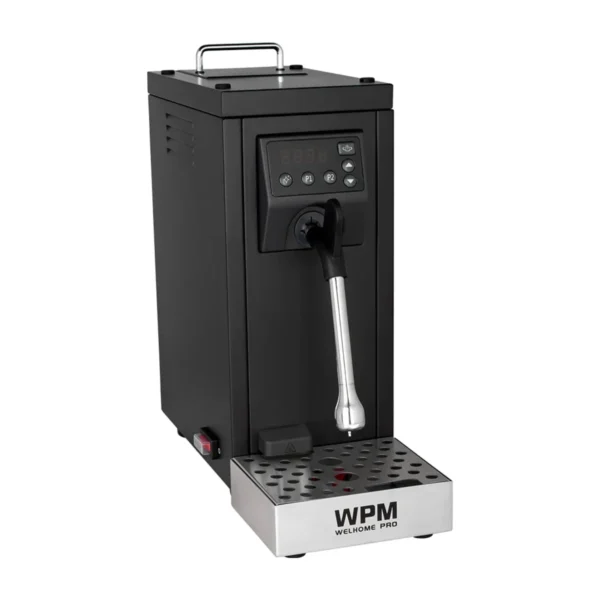 WPM MS-130T Automatic Milk Steamer, front angle view (official WPM)