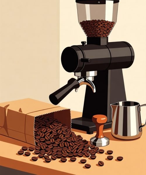 Fresh specialty coffee beans, grinders and accessories supplied by Panica Coffee Melbourne